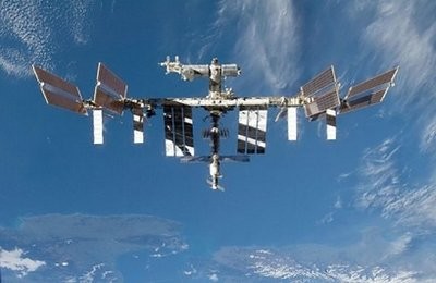 NASA image shows the International Space Station in 2009.