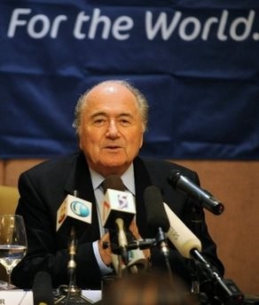 FIFA president Sepp Blatter has said the world football authority is set to discuss the controversial issue of goal-line technology at a meeting of the International Football Association Board in October