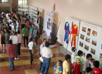 Bình Định: Khai mạc triển lãm Binh khí, trang phục võ cổ truyền Việt Nam
