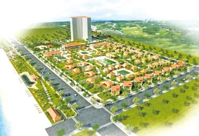 Mô hình Khu resort Thuận Thảo