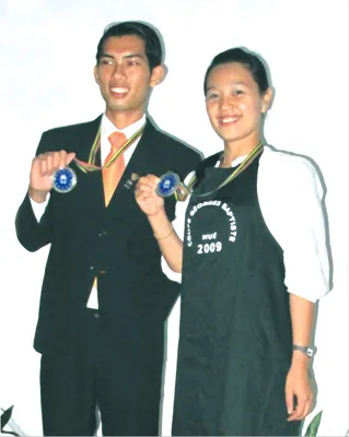 Hồ Tuấn Minh và Đoàn Thị Tố Nhân đoạt giải Nhì cuộc thi cúp “Georges Baptiste” Quốc tế lần thứ IV tại TP. Huế tháng 5-2009