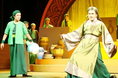 Sân khấu kịch IDECAF là một điểm sáng của sân khấu xã hội hóa tại TPHCM. Ảnh: VÂN AN