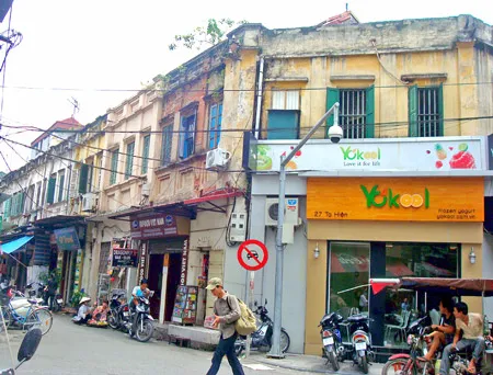 Cải tạo phố cổ Tạ Hiện: Mừng và lo