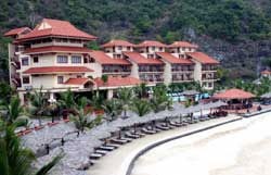 Local governments will have to review proposed resort developments and report on them to the Ministry of Planning and Investment. View of Cat Ba Sunrise Resort in northern Hai Phong City. (Photo: VNS)