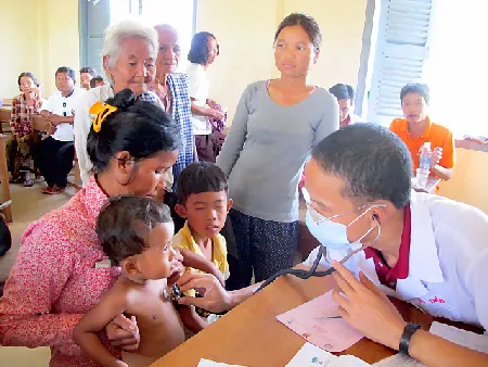 Tinh thần tình nguyện trên đất nước chùa Tháp