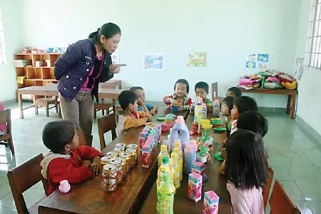 Lớp học vùng sâu