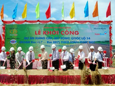 Gần 1.400 tỷ đồng khởi công dự án nâng cấp, mở rộng Quốc lộ 14 qua tỉnh Đắc Nông
