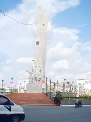 Một góc thành phố Sóc Trăng hôm nay.