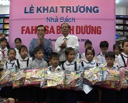 FAHASA khai trương nhà sách thứ 3 tại Bình Dương