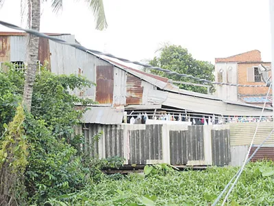 Phía sau căn nhà này (C5/1H Trần Não, phường Bình Khánh, quận 2, TPHCM), Nguyễn Hồng Quang đặt “Hội sở Giáo hội Tin lành Mennonite Việt Nam”.