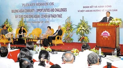 Khai mạc Diễn đàn Nhân dân ASEAN 6: Xây dựng cộng đồng ASEAN hướng về nhân dân