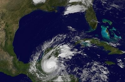 This image provided by NASA shows Hurricane Richard taken at 12:31 a.m. EDT Monday Oct. 25, 2010.