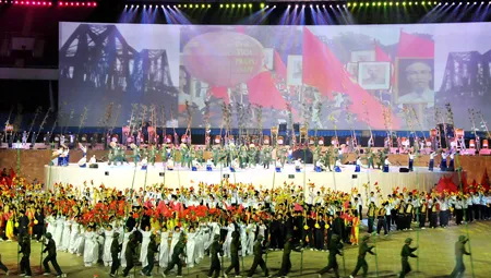 Những dấu son lịch sử  trong đêm nghệ thuật: “ Thăng Long – Hà nội thành phố rồng bay” ảnh 3