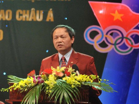 Le Quy Phuong, head of the Vietnamese delegation at ASIAD.