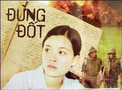 Minh Hương vai Bác sĩ Đặng Thùy Trâm trong phim Đừng Đốt