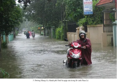 Tối nay, lũ trên các sông ở Thừa Thiên- Huế lên mức báo động 3