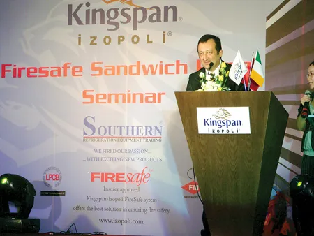 Hội thảo giới thiệu vật liệu chống cháy cách nhiệt trong xây dựng nhà xưởng, kho lạnh