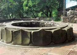 Make a wish: The water from Pearl Well is offered during rituals at the Con Son Pagoda