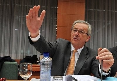 Eurogroup head Jean-Claude Juncker, pictured on December 6, called Germany's flat rejection of proposals for joint eurozone bonds un-European on Wednesday, prompting accusations from Berlin he was making markets uneasy.