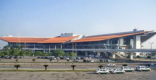 Noi Bai International Airport in Hanoi