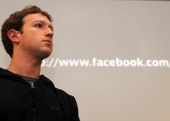 AFP file - Facebook founder Mark Zuckerberg speaks during a press conference at the Facebook headquarters in Palo Alto, California on May 26, 2010.
