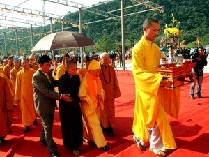 (Vietnam News Agency file) A Buddhist activity in Vietnam