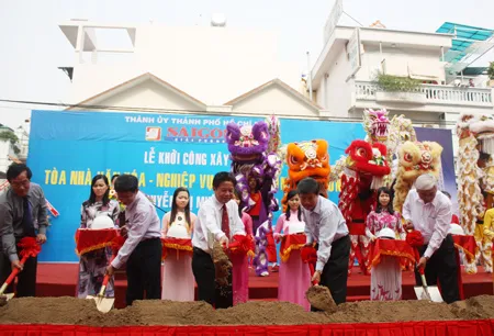 Báo Sài Gòn Giải Phóng khởi công tòa nhà Văn hóa - Nghiệp vụ