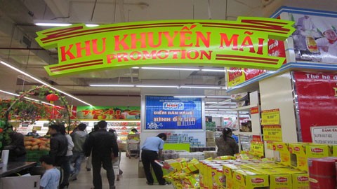 Supermarkets have doubled supply of goods during first days of New Year.