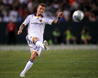 AFP files - Los Angeles Galaxy midfielder David Beckham