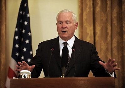 US Secretary of Defence Robert Gates, seen here in Afghanistan in 2010.