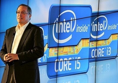 Intel President and CEO Paul Otellini speaks at the Intel press conference at the 2011 International Consumer Electronics Show on January 5, in Las Vegas, Nevada