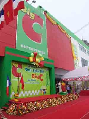 A file photo of a Big C supermarket in Vietnam