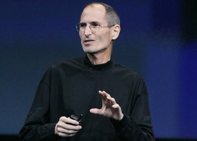 AFP file - Apple CEO Steve Jobs outlines a new operating system for Mac computers at an event in California.