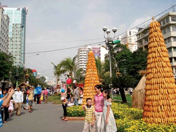 HCMC to have warm weather during Tet (File photo: SGGP)