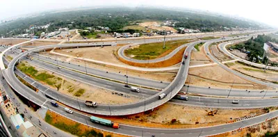 Nút giao thông Cát Lái. Ảnh: CAO THĂNG