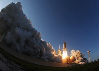 AFP file - The shuttle Discovery blasted off on its final mission into orbit, marking the beginning of the end for what has been a central part of the US space program for three decades.