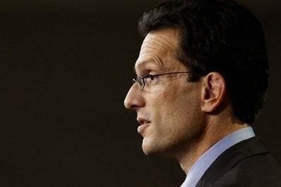 AFP file - President Barack Obama's Republican foes in the US Congress, including Majority Leader Eric Cantor challenged Democrats Friday to embrace a short-term spending bill they said was designed to avert a looming government shutdown.