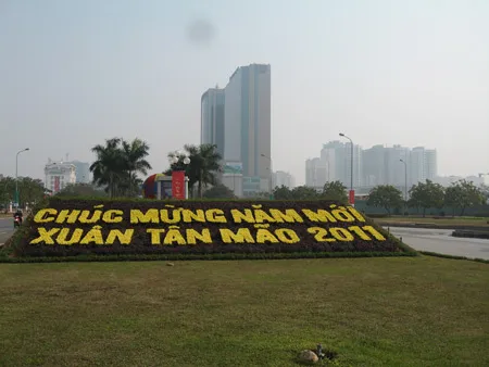 Kết hoa Chào Xuân Tân Mão 2011