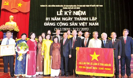 TPHCM kỷ niệm 81 năm ngày thành lập Đảng