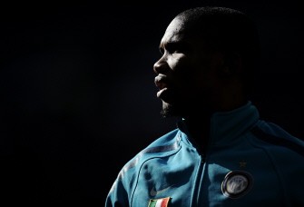 AFP file photo taken on March 6, 2011 shows Inter Milan's Cameroonian forward Samuel Eto'o