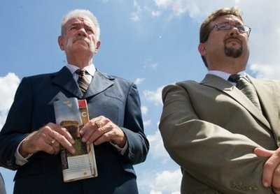 AFP file- A controversial US evangelical preacher oversaw the burning of a copy of the Koran in a small Florida church after finding the Muslim holy book "guilty" of crimes.