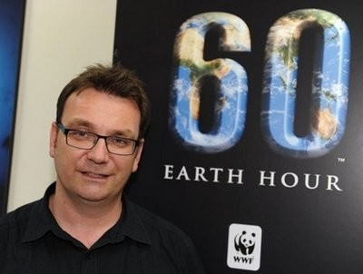 AFP file - Earth Hour co-founder and executive director Andy Ridley