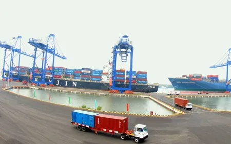 Khai trương cảng nước sâu Tân Cảng - Cái Mép