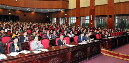 Cảnh toàn phiên bế mạc. Ảnh: Minh Điền