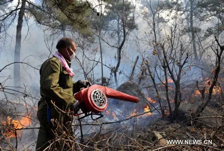 Đám cháy vẫn tiếp tục lan rộng