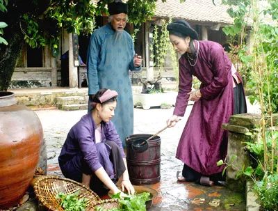 Cảnh trong phim Lều Chõng - những phim có đề tài xưa được khán giả nước ngoài ưa chuộng.