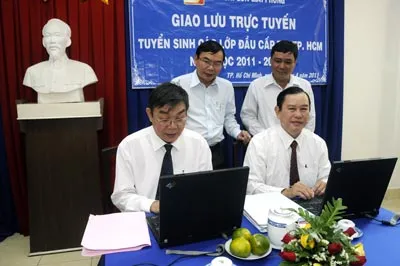 Quang cảnh buổi giao lưu