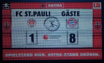 AFP - The result is displayed on a board