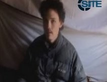 A screengrab from a video released by the Afghan Taliban shows Canadian hostage Colin McKenzie Rutherford. AFP