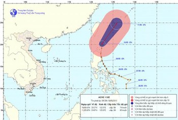 Direction of ‘Aere’ typhoon (Photo: the national weather bureau)